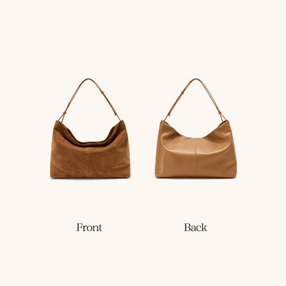 Flow Double-Faced Suede Hobo Drifting Cloud