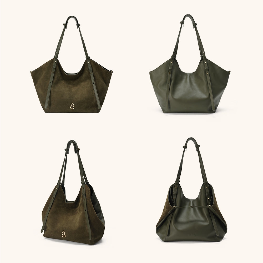 Fulfill Double-Faced Suede Tote