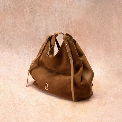  Bampo Fulfill Double Faced Suede Tote