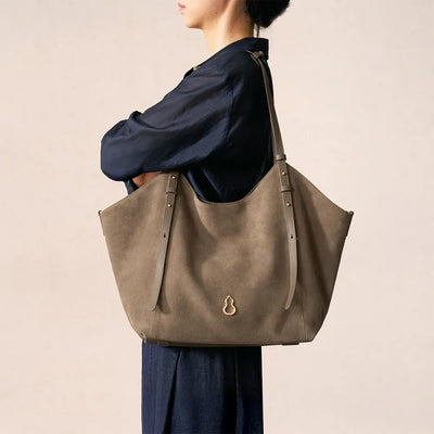  Bampo Fulfill Double Faced Suede on Model 1