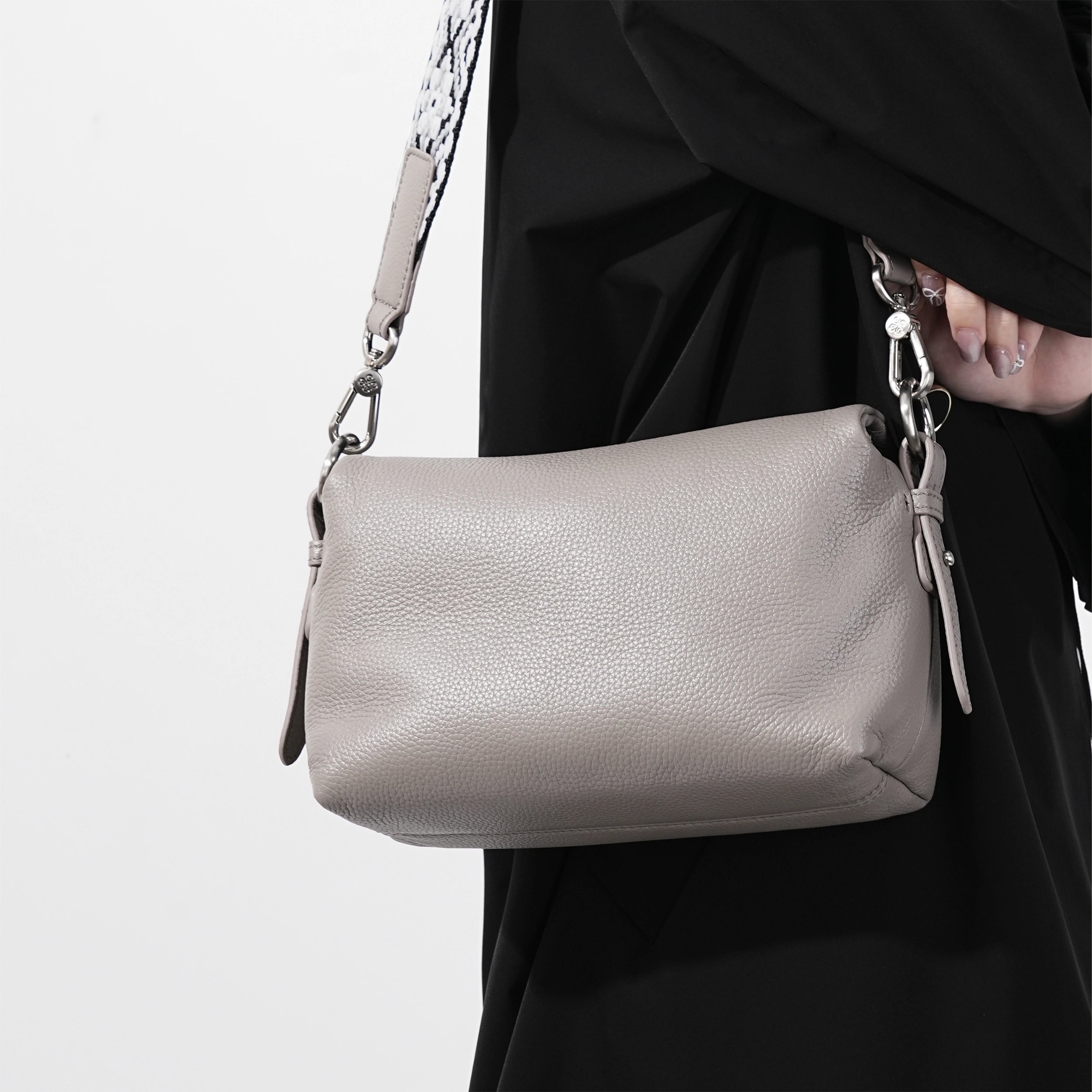 Bampo Snug Shoulder Bag on Model 1
