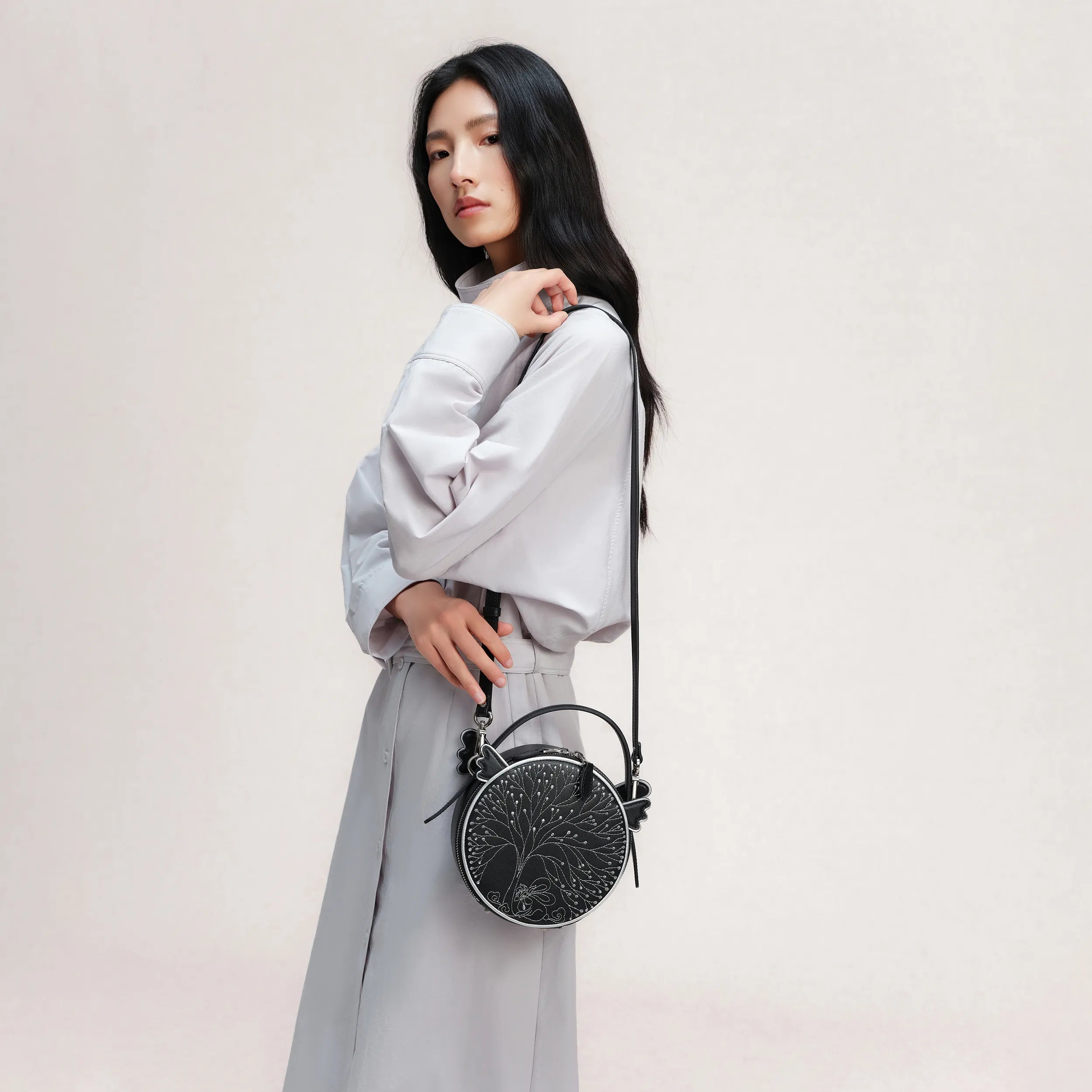 Fairyland small leather handbag | Bampo