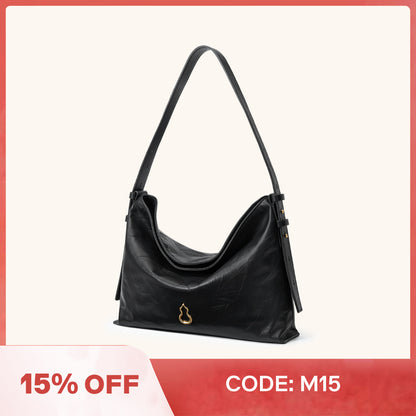 Medium Flow Hobo (Dong Hand-Crinkled Texture)