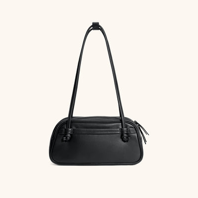 Front View of the Bampo Bowler Knot Bag