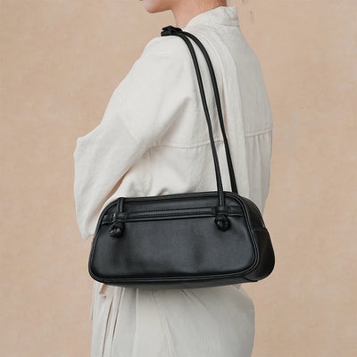 Bampo Bowler Knot Bag on Model 2