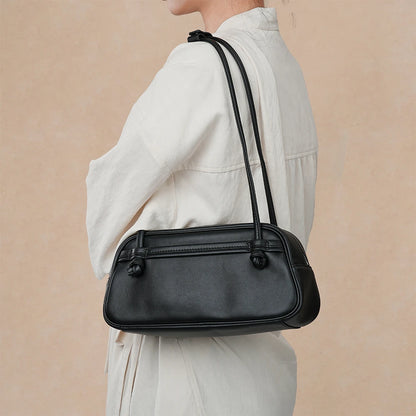 Bampo Bowler Knot Bag on Model 2