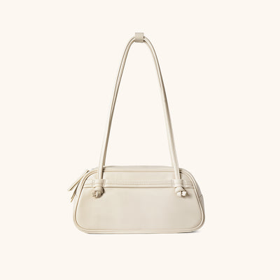 Front View of the Bampo Bowler Knot Bag