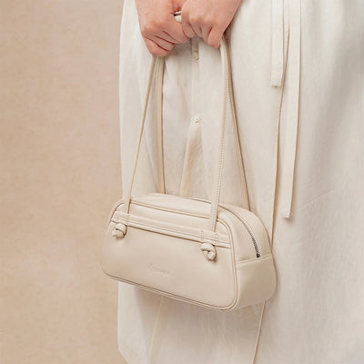 Bampo Bowler Knot Bag on Model 2
