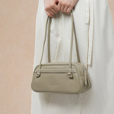 Bampo Bowler Knot Bag on Model 2