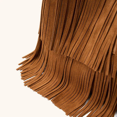 Bampo Flow Double-Faced Fringe Bag detail2#color_caramel
