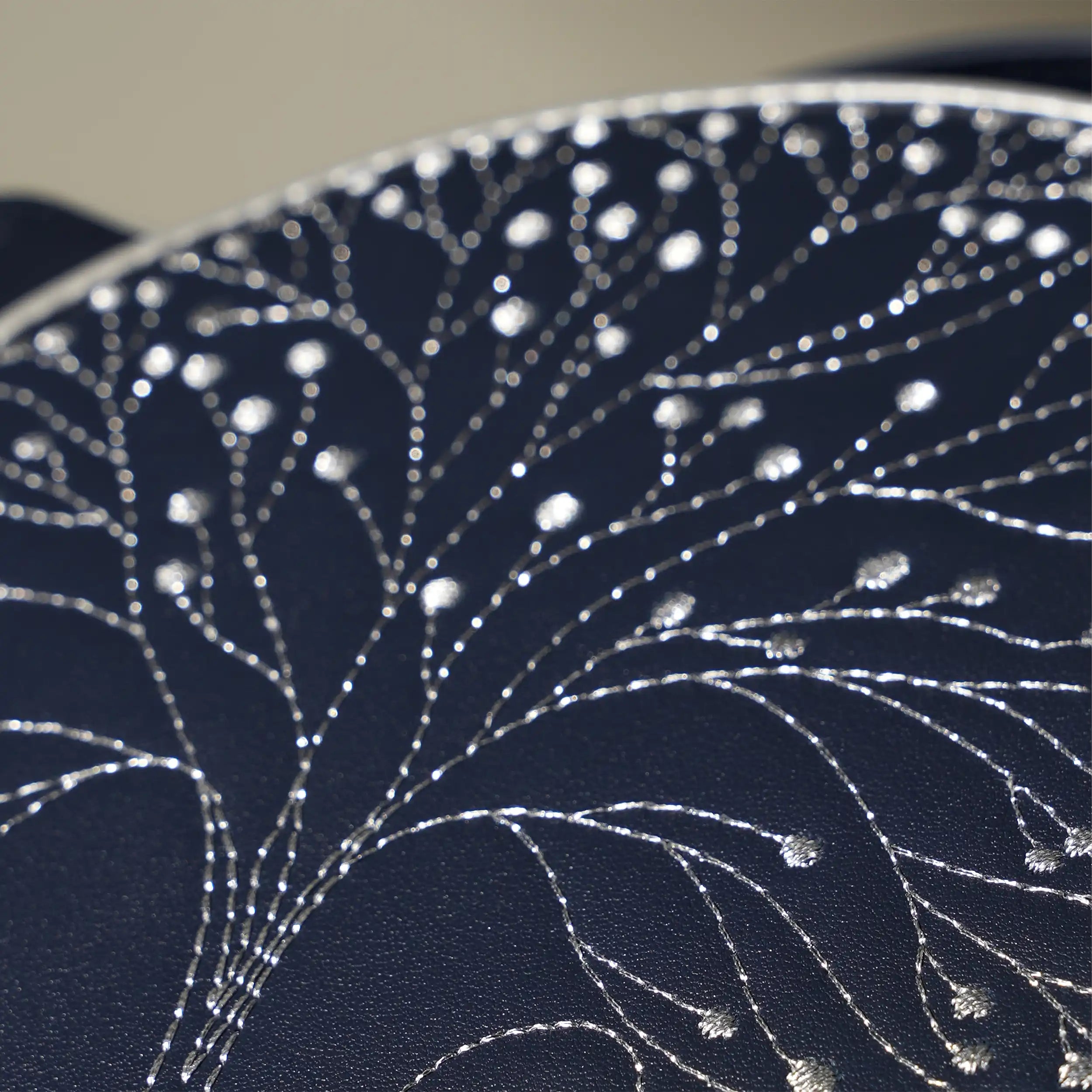 Small dark blue leather handbag | Bampo Fairyland