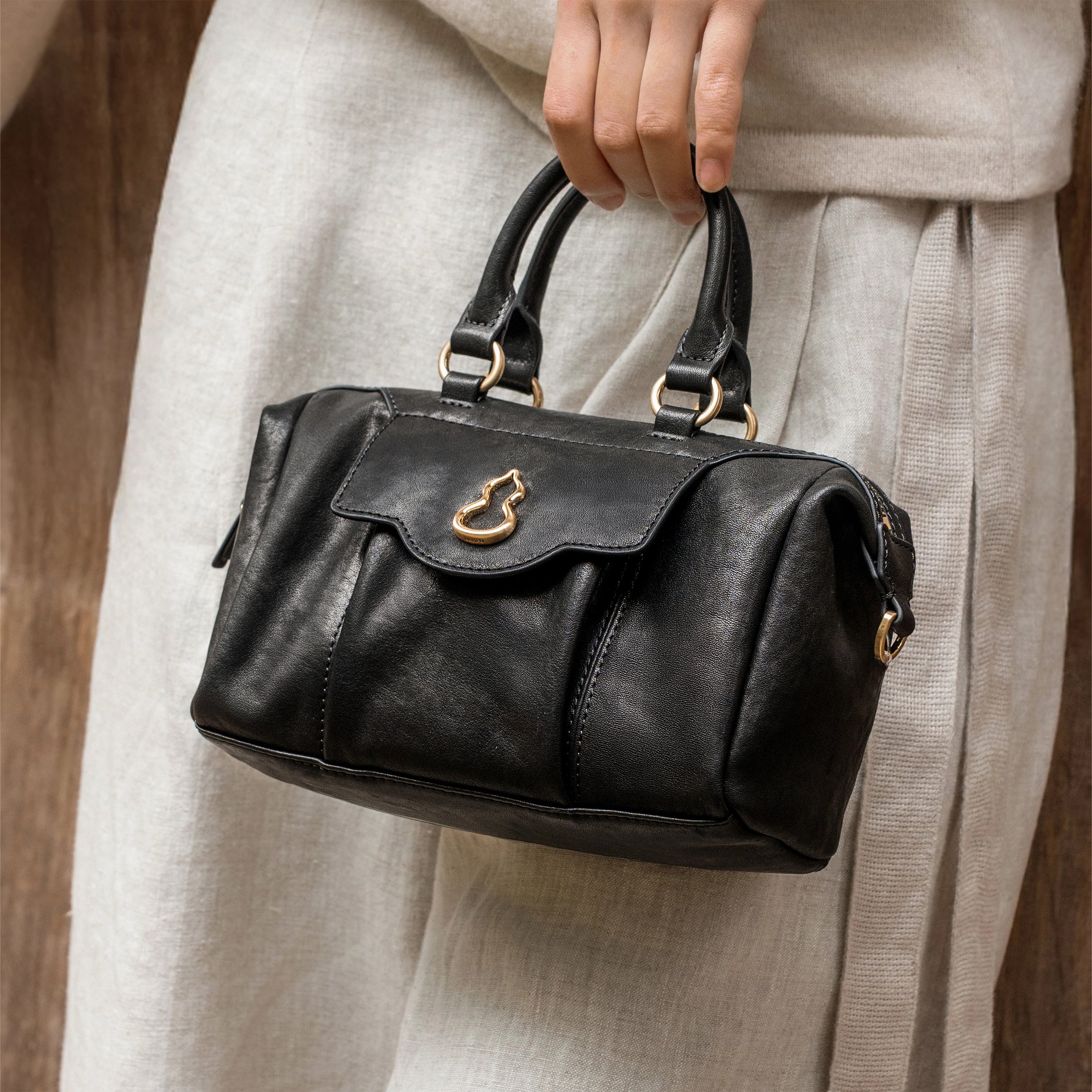 Mini Boston Bag | Bampo