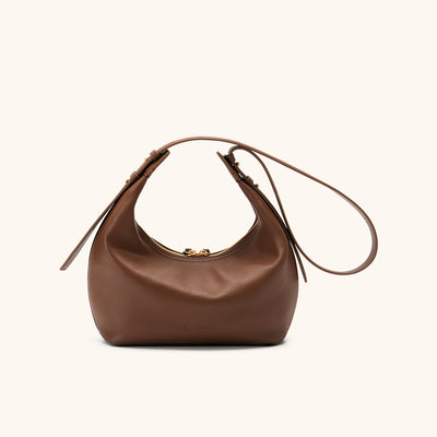 Back View of the Bampo Small Flow Crescent Bag