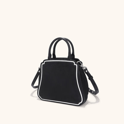 side view of Bampo blank space handbag