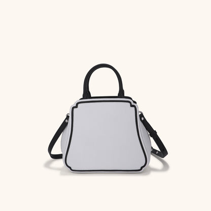 blank space handbag in white | Bampo