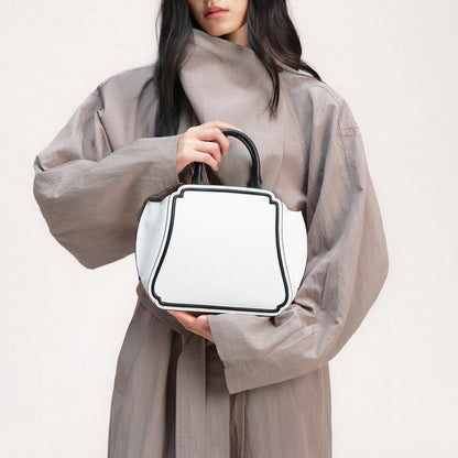 Bampo blank space handbag on model5