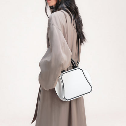 Bampo blank space handbag on model6