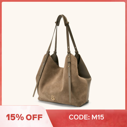 Fulfill Double-Faced Suede Tote
