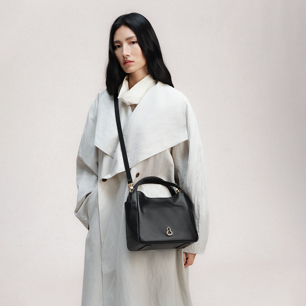 harmony tote in black | Bampo
