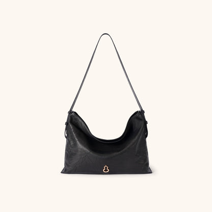large flow hobo in black | Bampo