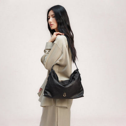 large flow hobo in black | Bampo