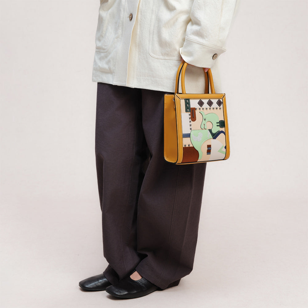 sky horse handbag | Bampo 7